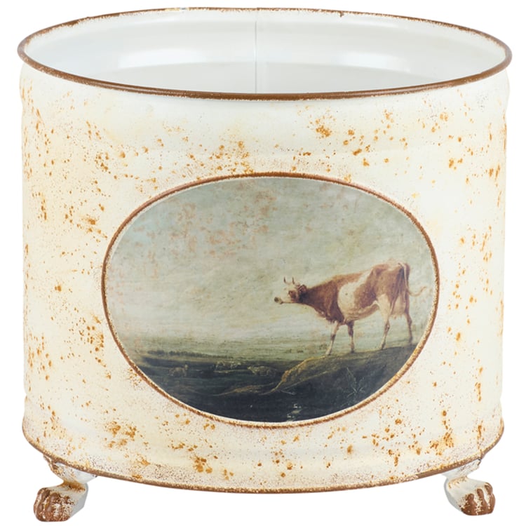 Primitives By Kathy Cow Planter