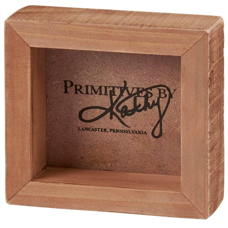 Primitives By Kathy Crazy For You Box Sign Mini