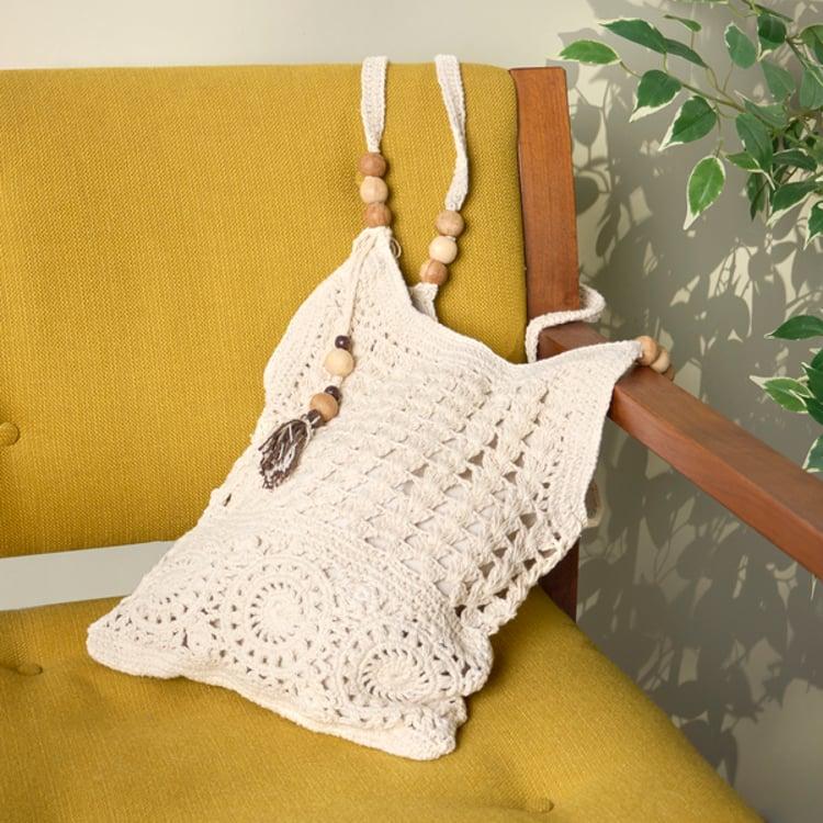 Primitives By Kathy Crocheted Boho Tote