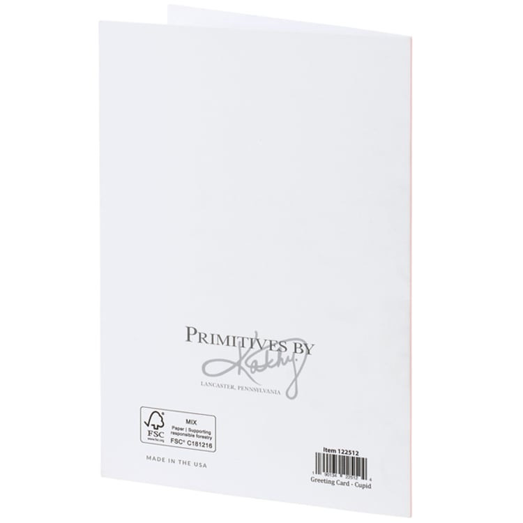 Primitives By Kathy Cupid Greeting Card