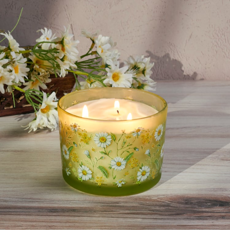 Primitives By Kathy Daisy Candle