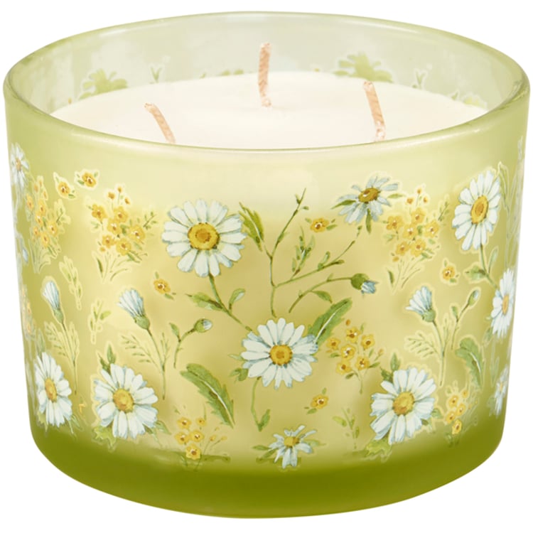 primitives by kathy Daisy Candle