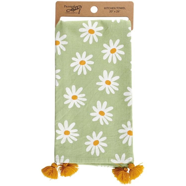 Primitives By Kathy Daisy Kitchen Towel