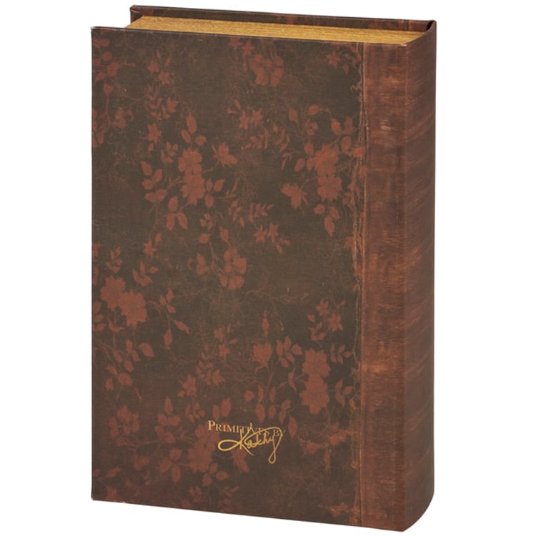 Primitives By Kathy Dark Floral Book Box