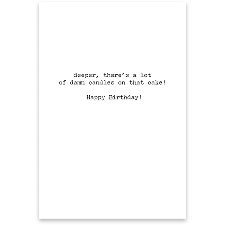 Primitives By Kathy Deep Breath Greeting Card