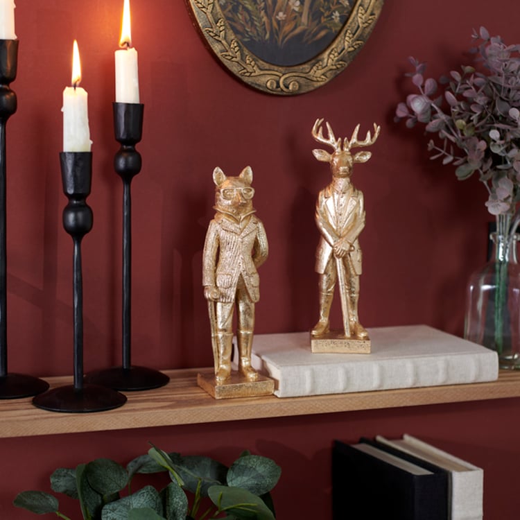 Primitives By Kathy Distinguished Deer Figurine