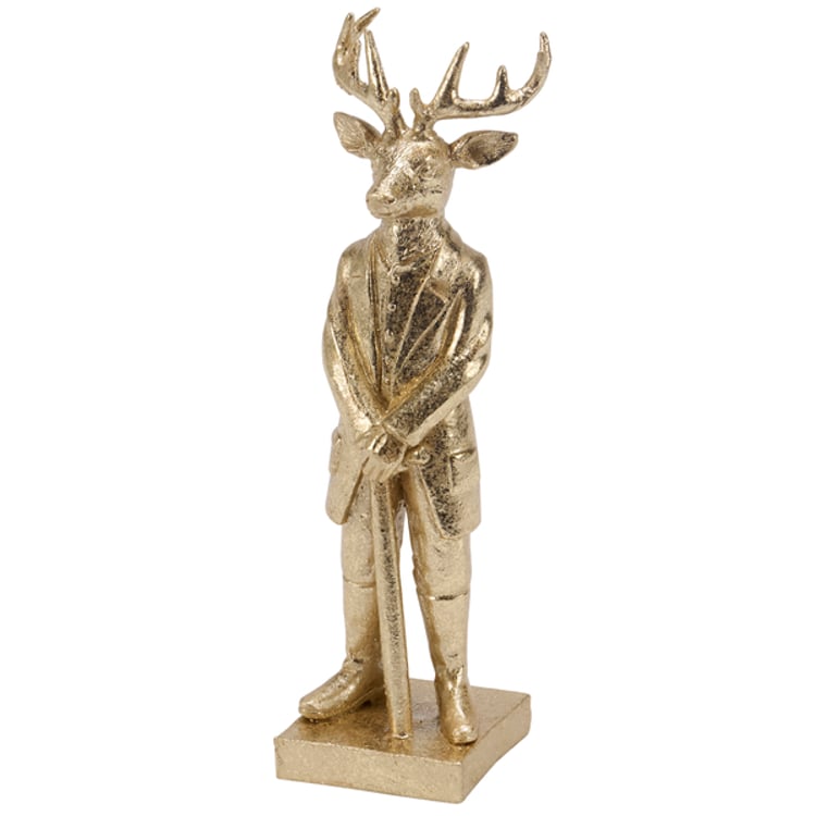 primitives by kathy Distinguished Deer Figurine