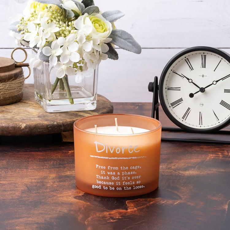 Primitives By Kathy Divorce Poetry Candle