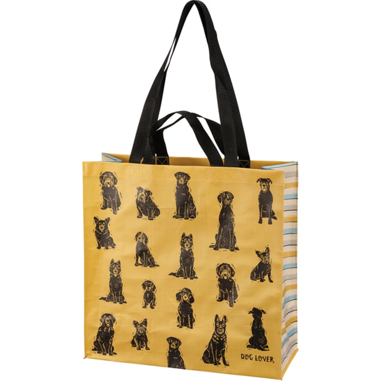 primitives by kathy Dog Lover Market Tote