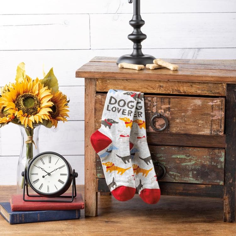 Primitives By Kathy Dog Lover Socks