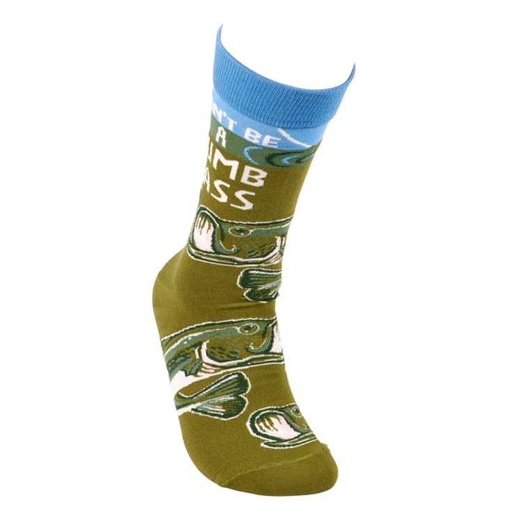 Primitives By Kathy Don't Be A Dumb Bass Socks