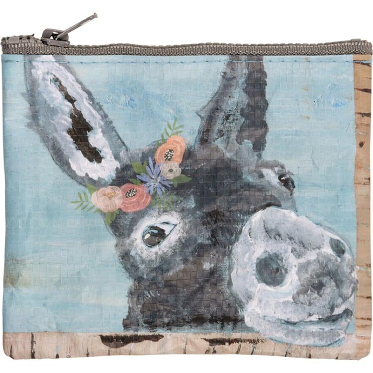 Primitives By Kathy Donkey Zipper Wallet