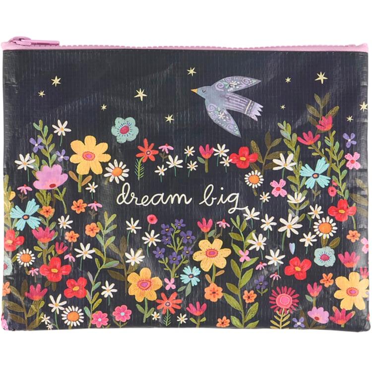 Primitives By Kathy Dream Big Zipper Pouch