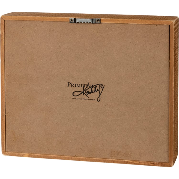 Primitives By Kathy Dream Inset Box Sign