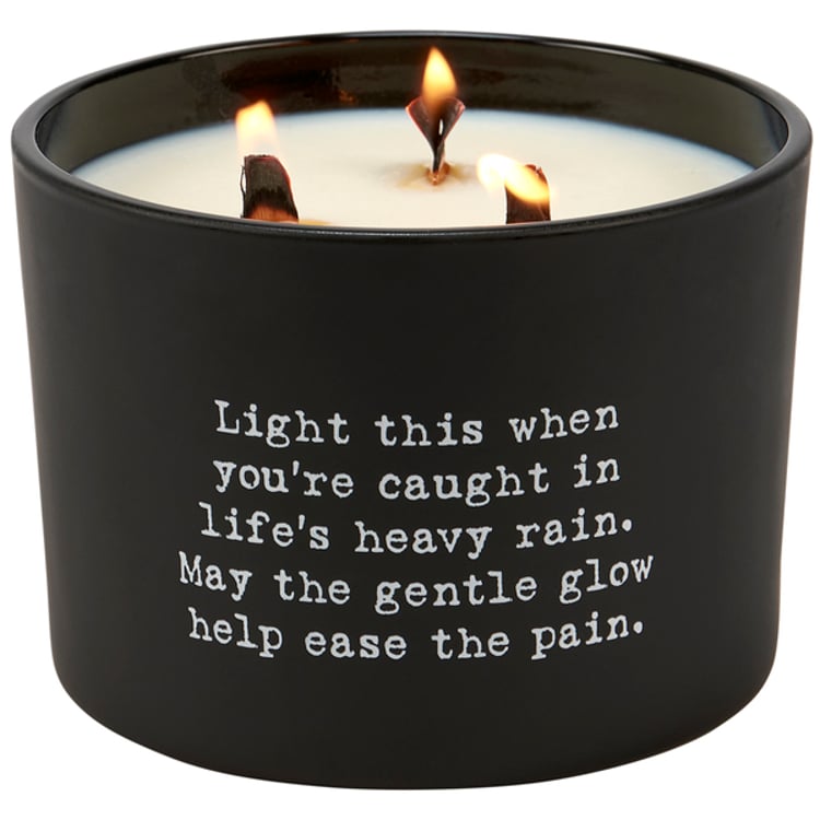 Primitives By Kathy Ease The Pain Poetry Candle