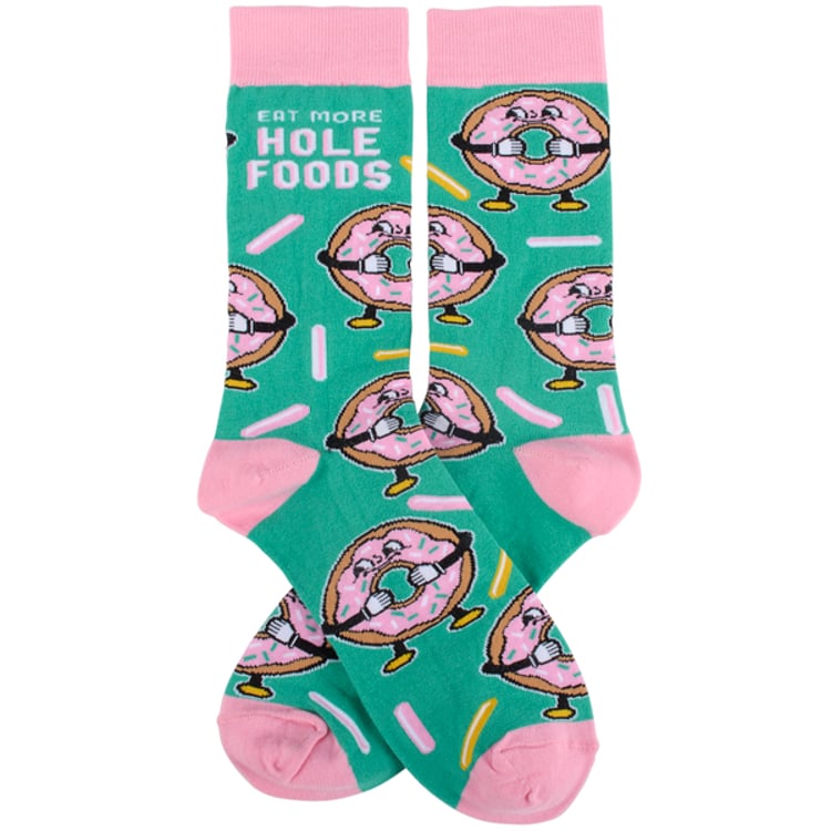 Primitives By Kathy Eat More Hole Foods Socks