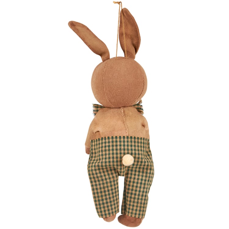 Primitives By Kathy Egg Basket Bunny Ornament