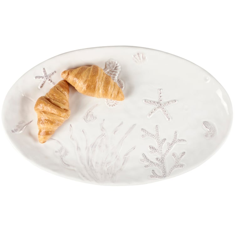 Primitives By Kathy Embossed Beach Platter