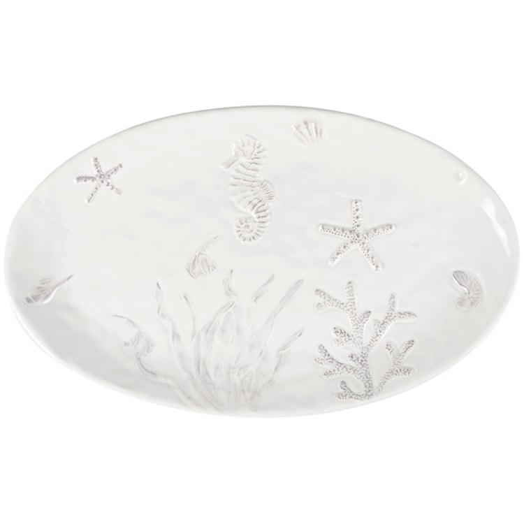 primitives by kathy Embossed Beach Platter