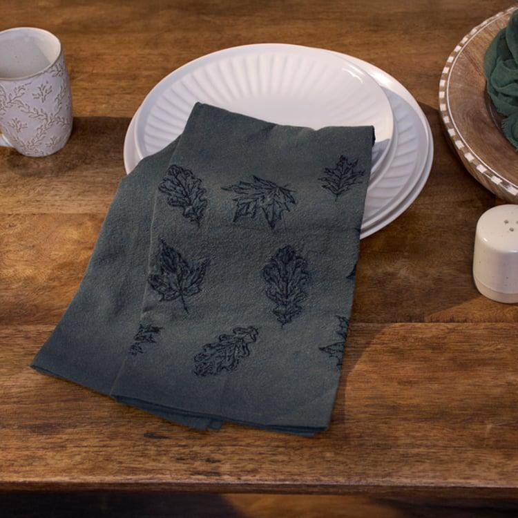 Primitives By Kathy Emerald Leaf Kitchen Towel