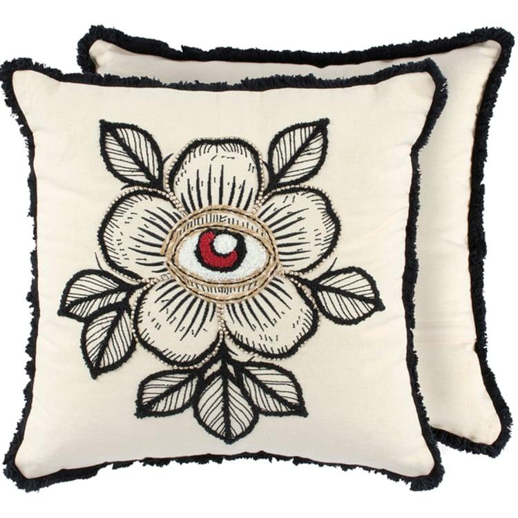 primitives by kathy Eye Of Providence Pillow
