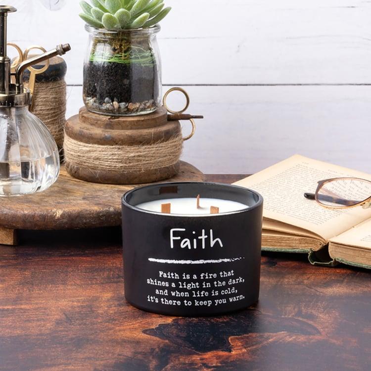 Primitives By Kathy Faith Poetry Candle