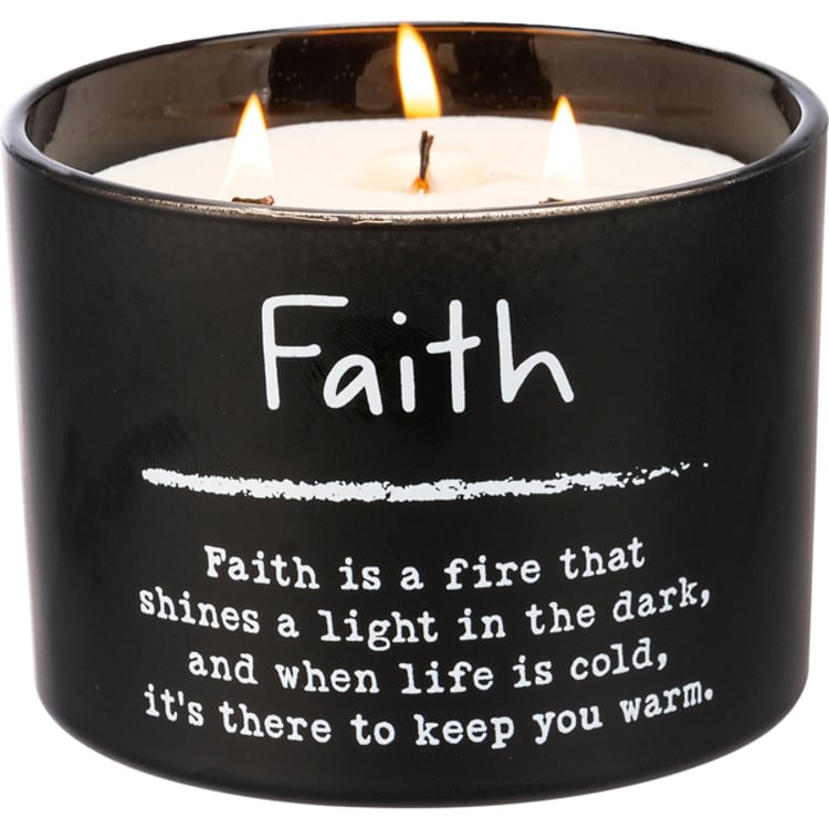 Primitives By Kathy Faith Poetry Candle