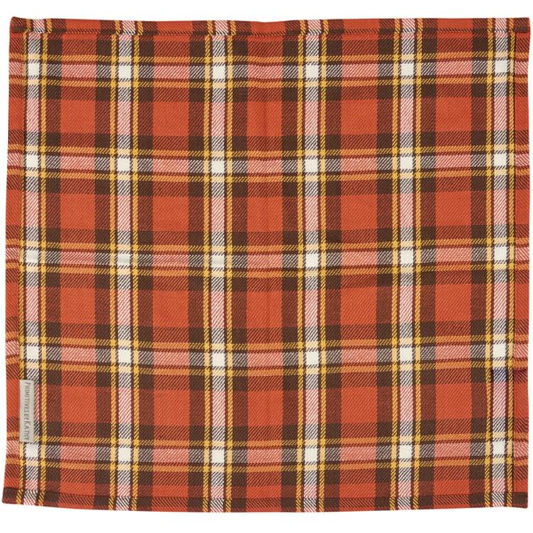 Primitives By Kathy Fall Plaid Napkin