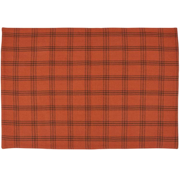 Primitives By Kathy Fall Plaid Placemat