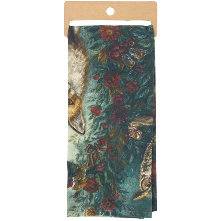 Primitives By Kathy Fall Woodland Kitchen Towel