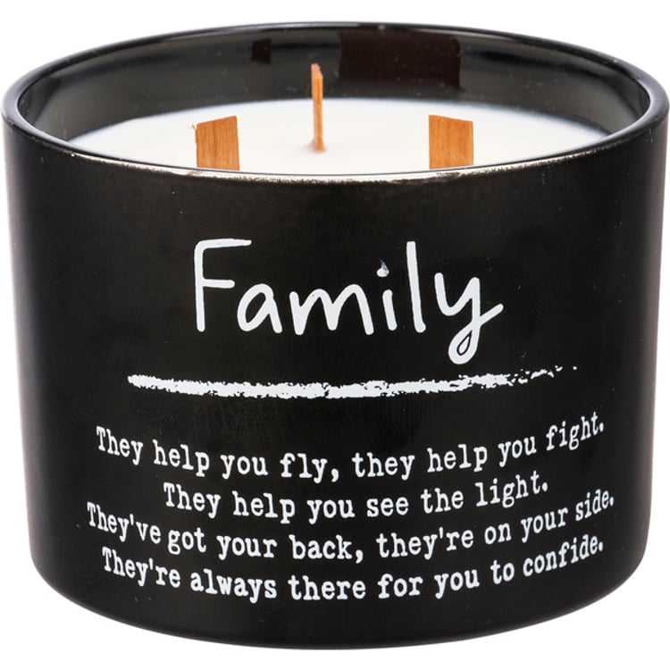 primitives by kathy Family Poetry Candle