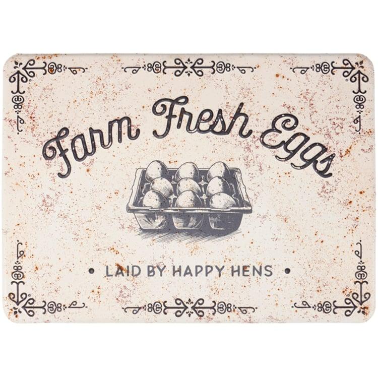 primitives by kathy Farm Fresh Eggs Wall Decor