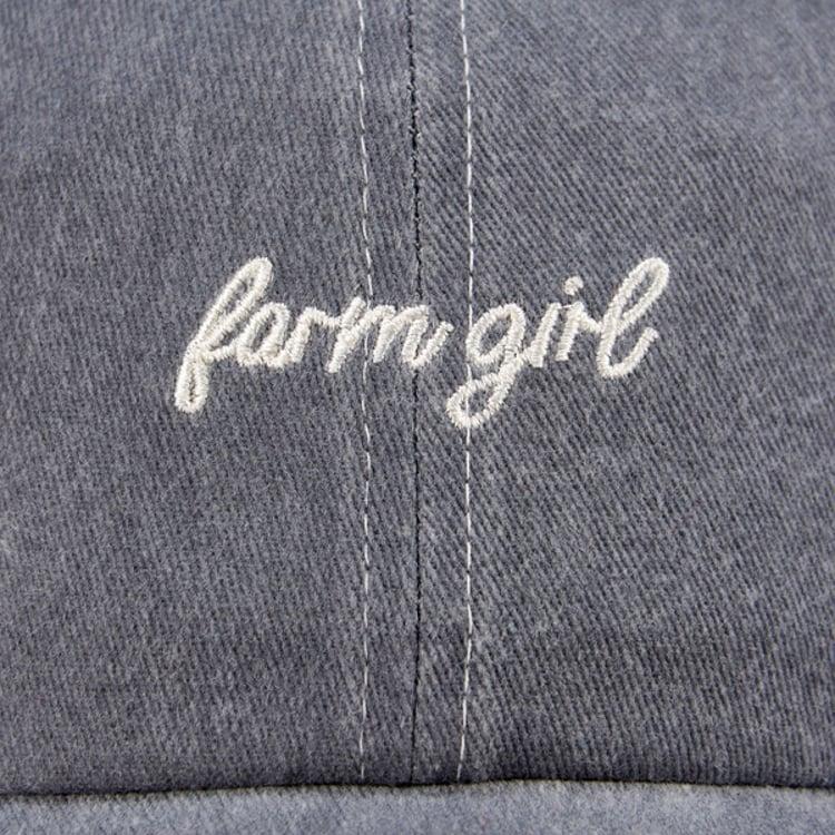 Primitives By Kathy Farm Girl Baseball Cap