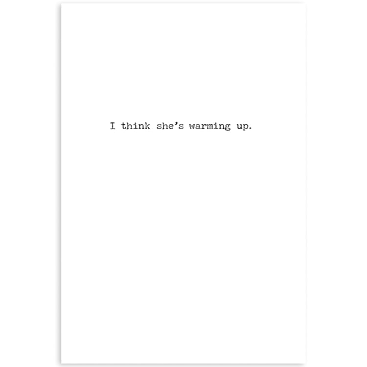 Primitives By Kathy Fat Lady Sings Greeting Card