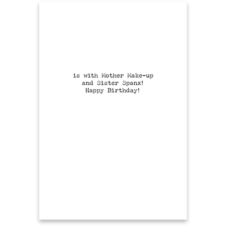 Primitives By Kathy Father Time Greeting Card