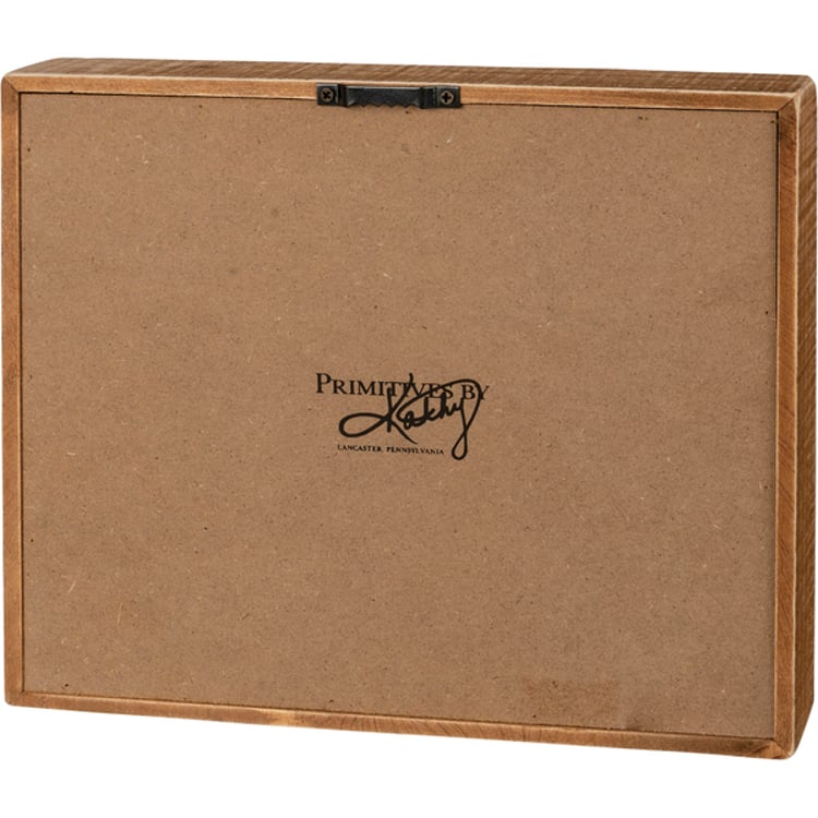 Primitives By Kathy Feels Good Inset Box Sign