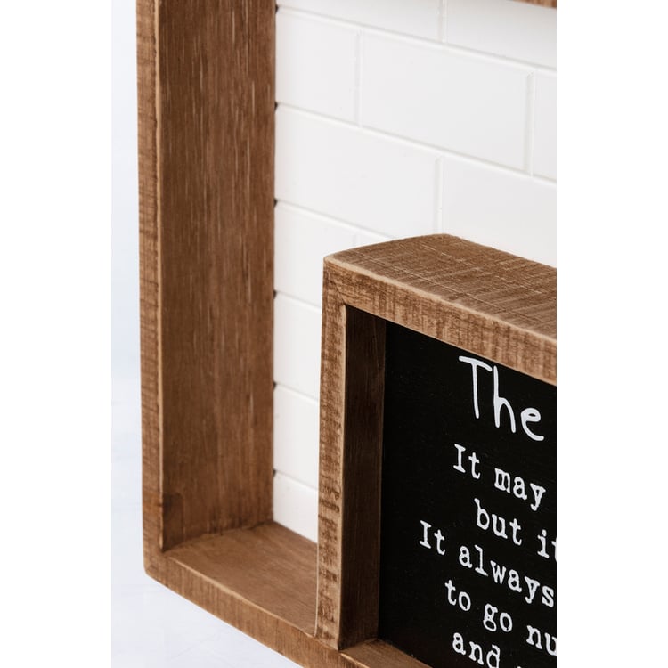 Primitives By Kathy Feels Good Inset Box Sign