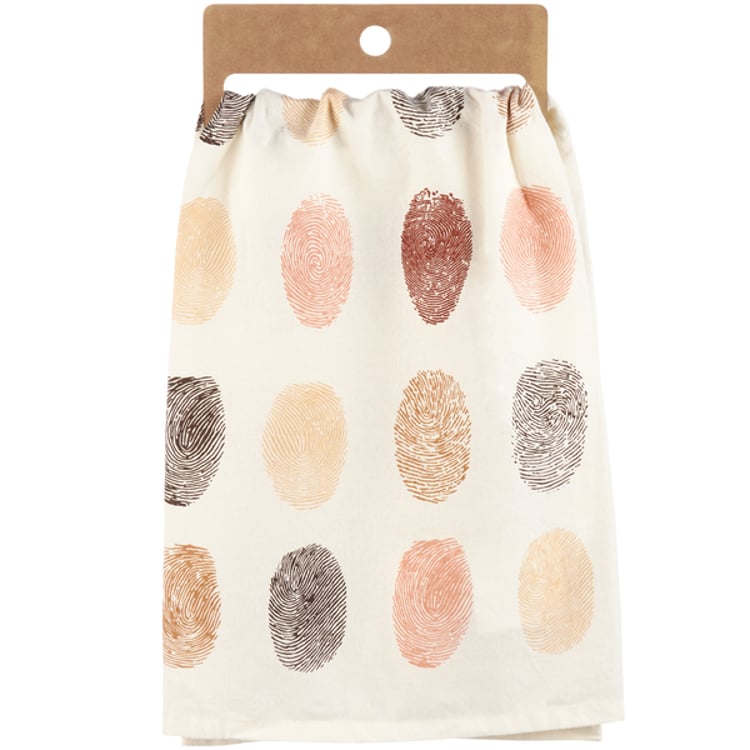 Primitives By Kathy Fingerprints Kitchen Towel
