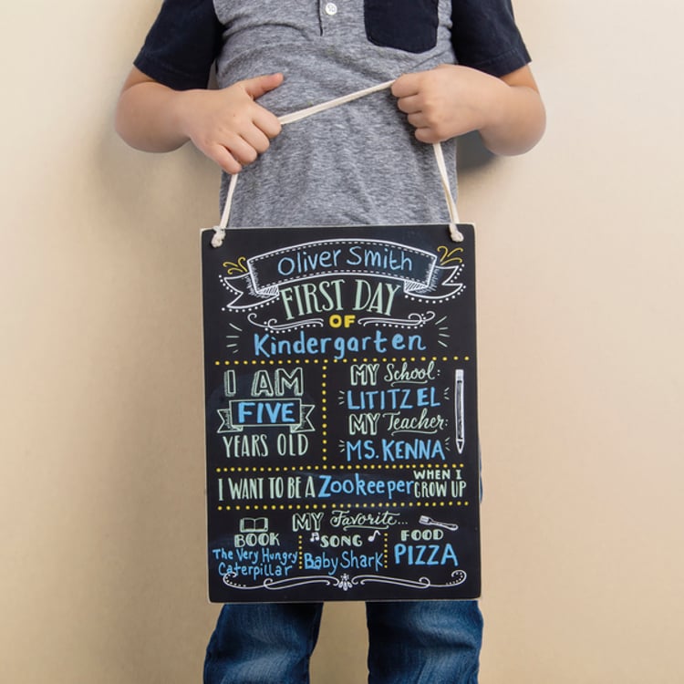 Primitives By Kathy First Day Of School Chalk Sign