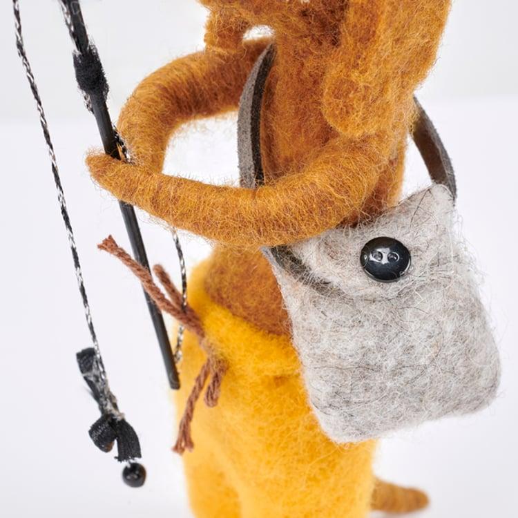 Primitives By Kathy Fishing Dog Critter