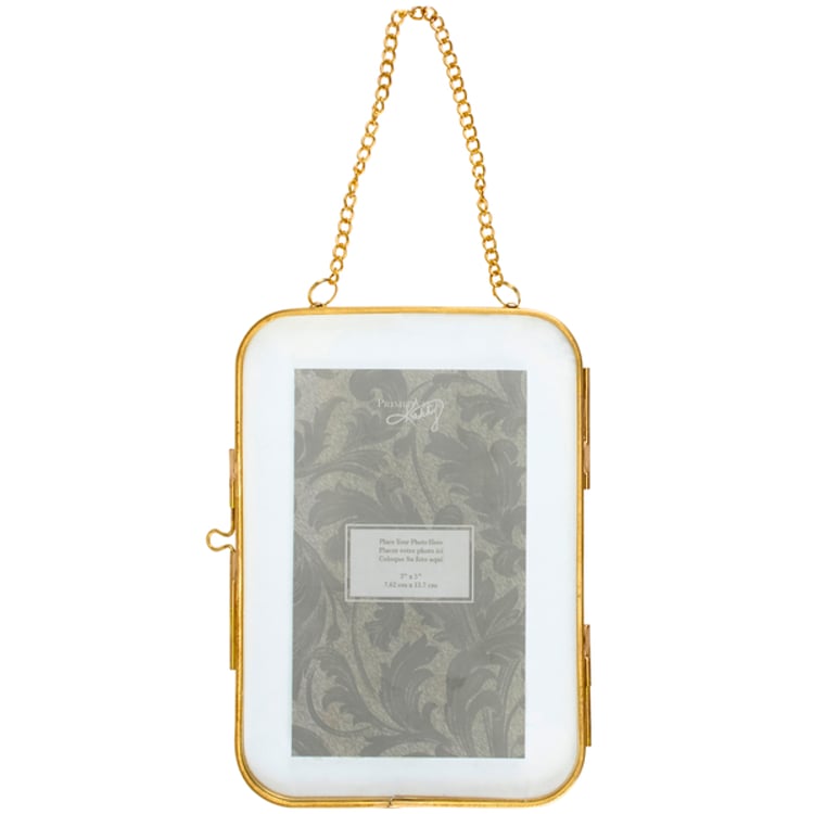 primitives by kathy Floating Gold Photo Frame