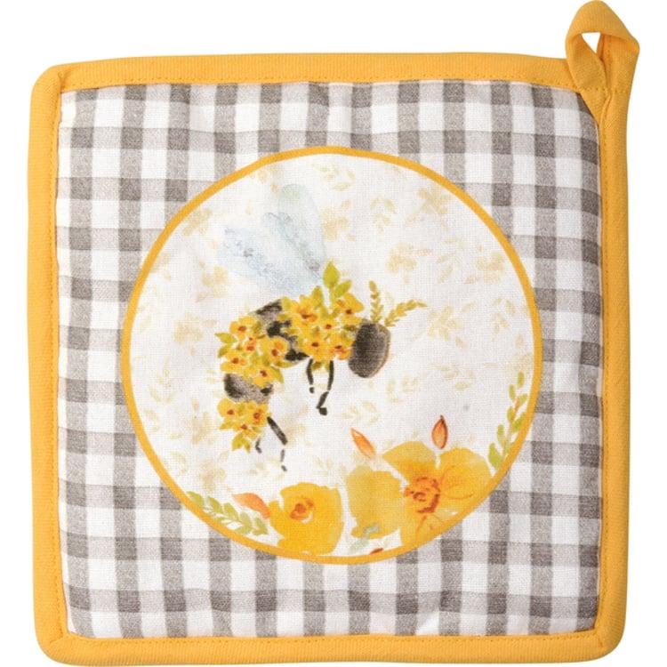 Primitives By Kathy Floral Bees Kitchen Set