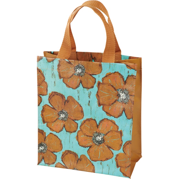 primitives by kathy Floral Daily Tote