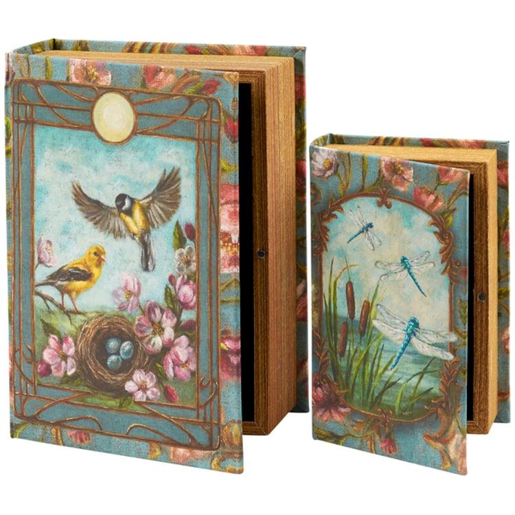 primitives by kathy Floral Nouveau Book Box Set