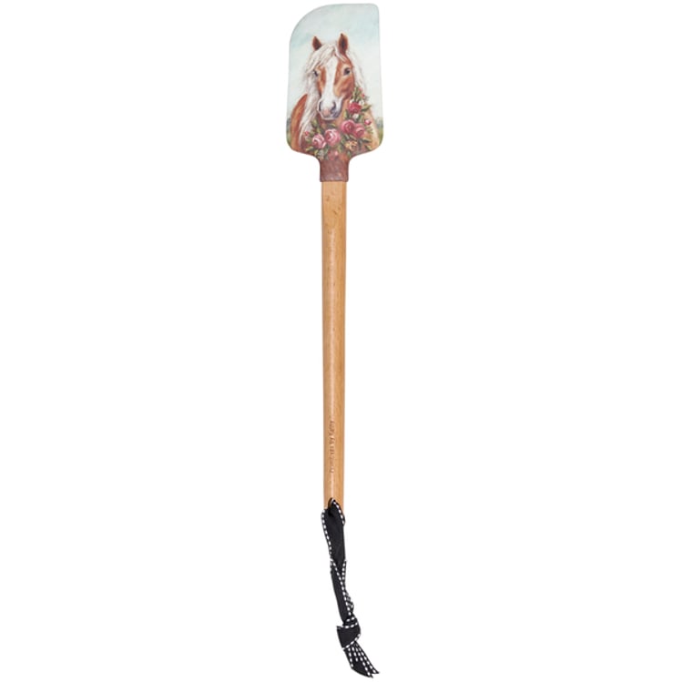 Primitives By Kathy Floral Pony Spatula