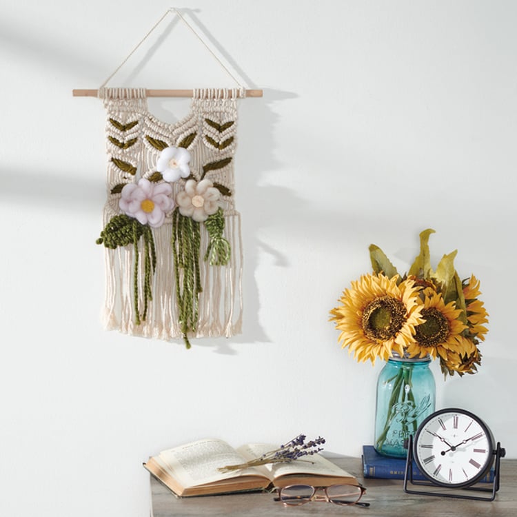 Primitives By Kathy Floral Small Wall Hanging