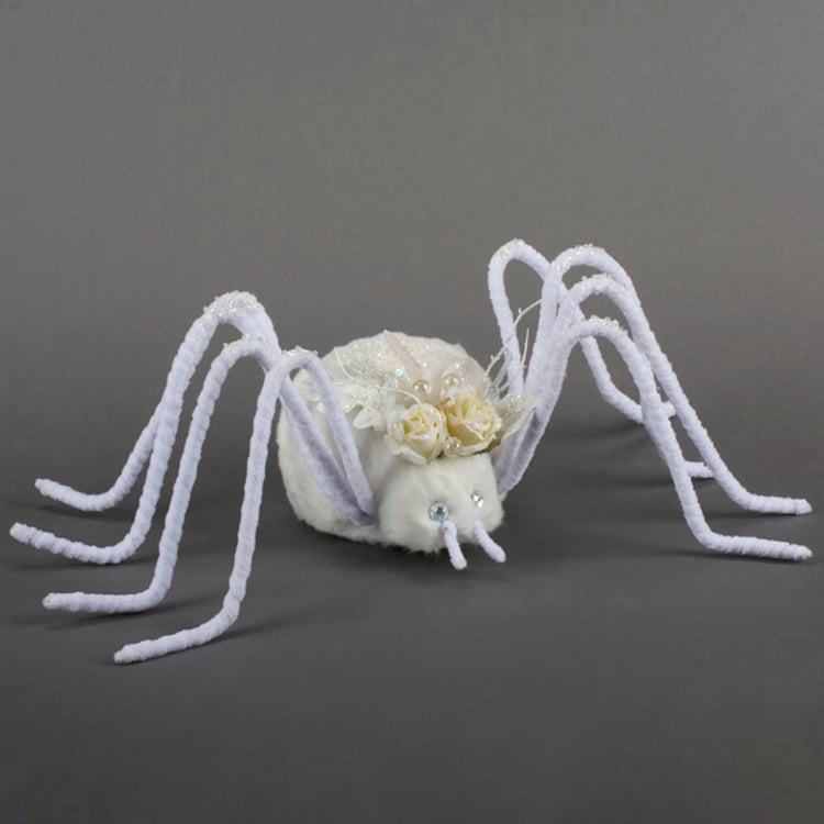 primitives by kathy Flower Ghost Spider
