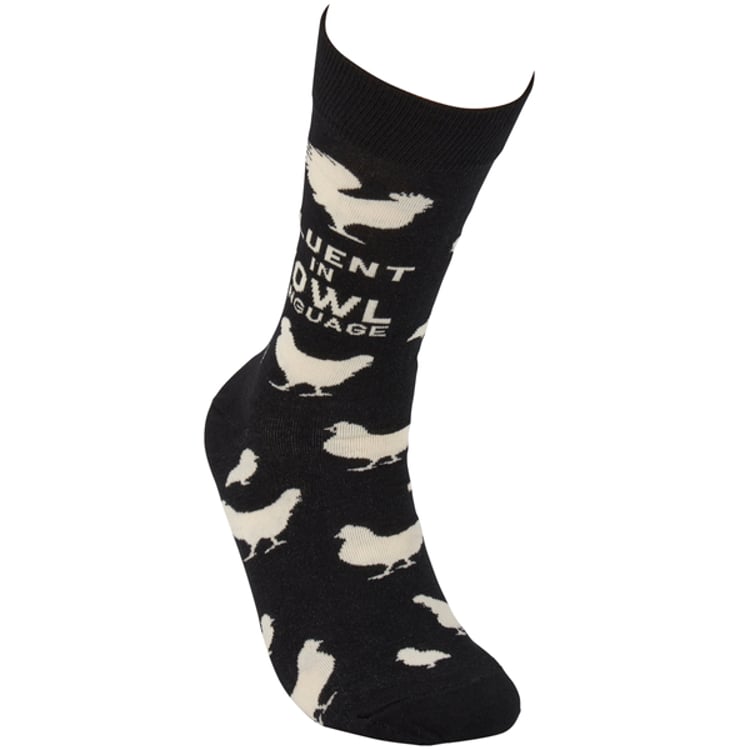 Primitives By Kathy Fluent In Fowl Language Socks