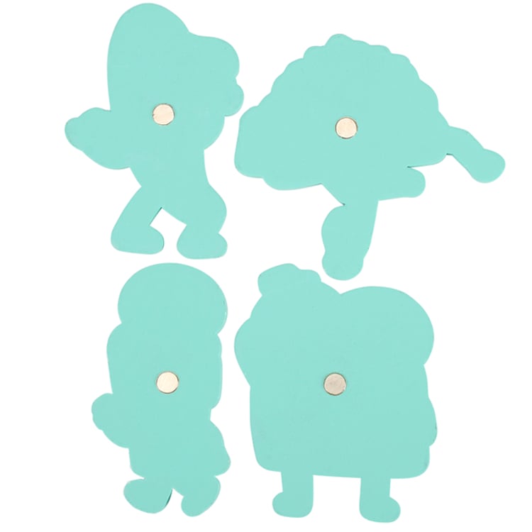 Primitives By Kathy Food Crew Magnet Set