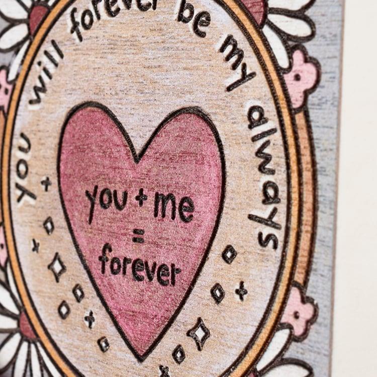 Primitives By Kathy Forever Block Sign